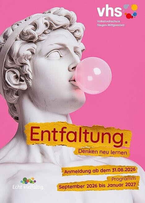 Öffnet die Seite 'Das neue Programmheft ist da!'