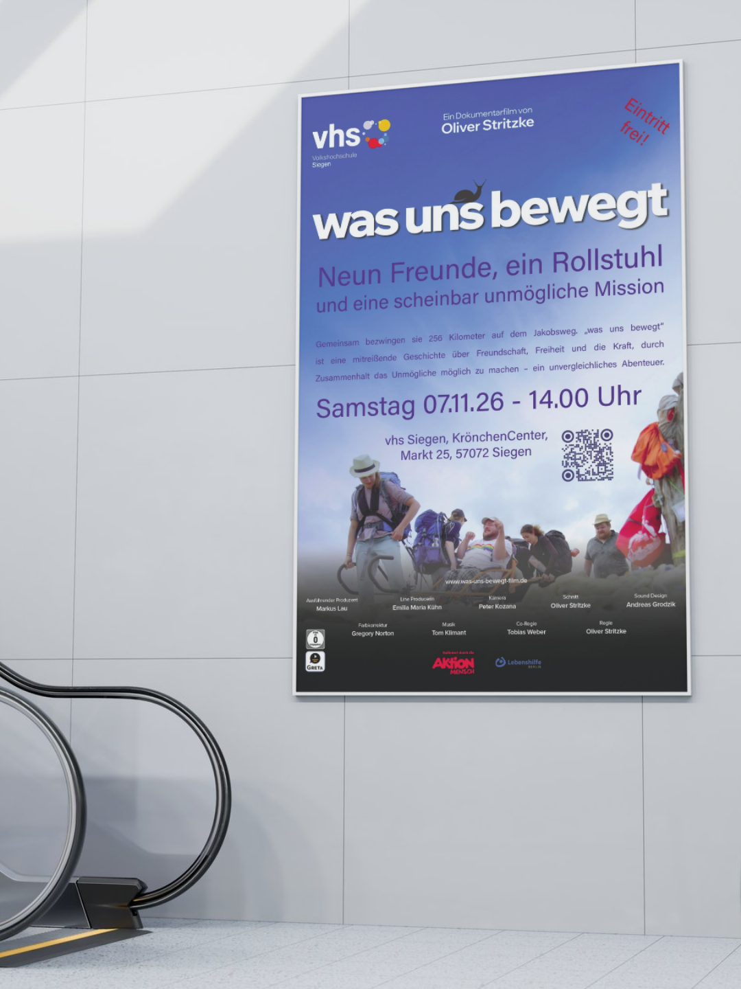 Öffnet die Seite 'Filmvorführung in der vhs Siegen'